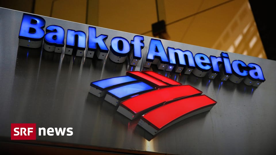 Wirtschaft Bank of America muss Rekordstrafe zahlen News SRF