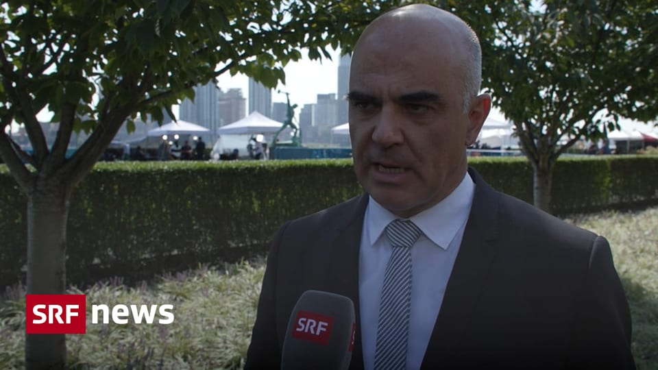 Alain Berset Talks Annual UN General Assembly Summit and Future Plans as Federal President