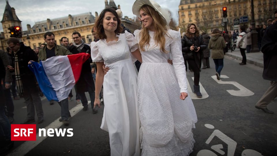 International Französischer Senat Stimmt Für Homo Ehe News Srf