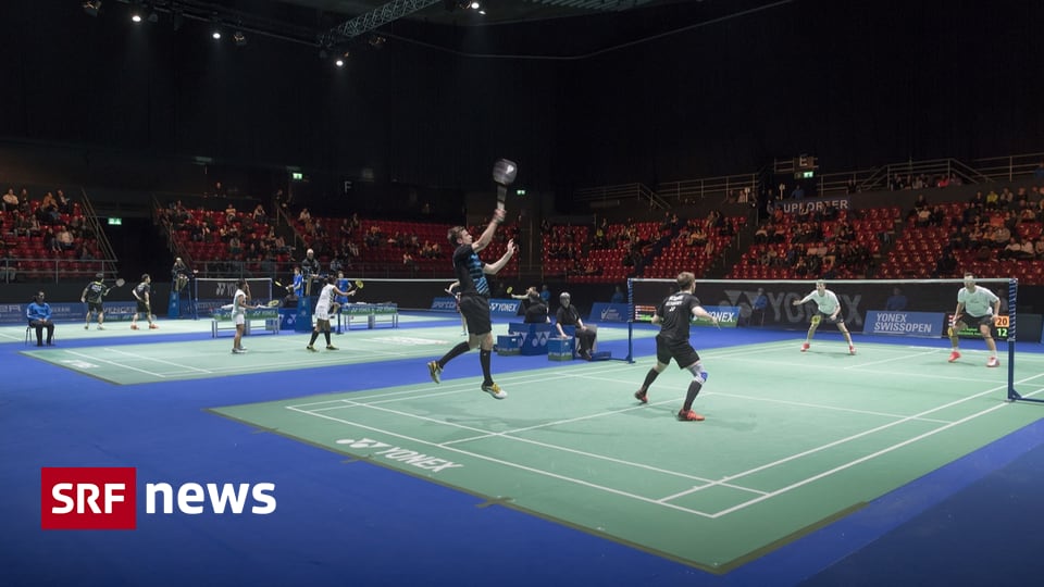 Badminton Das Swiss Open in Basel wird zum Geisterturnier News SRF