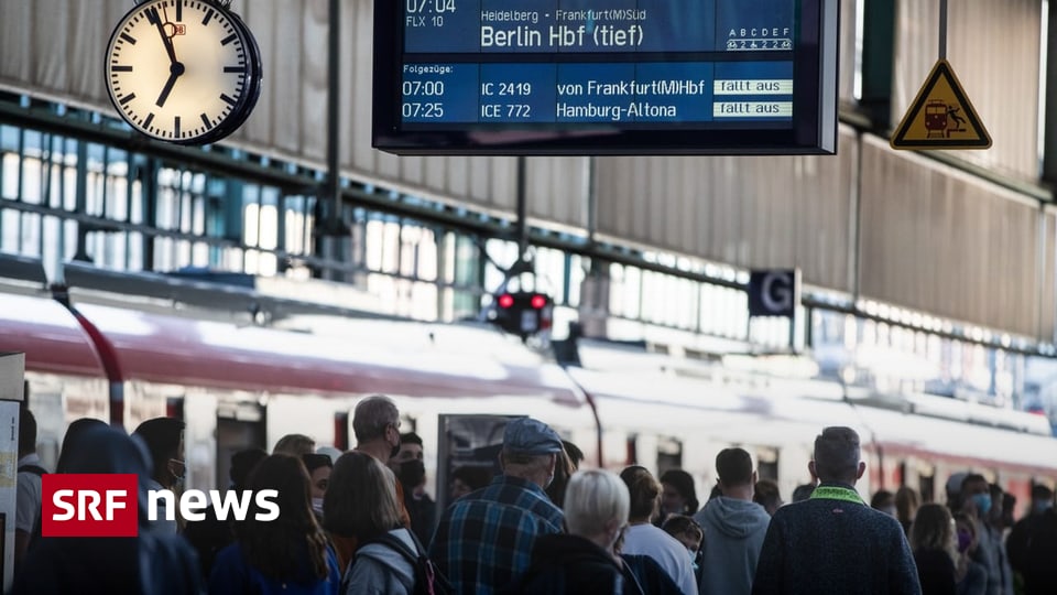 Bis 13 August Bahnstreik In Deutschland Betrifft Die Schweiz News