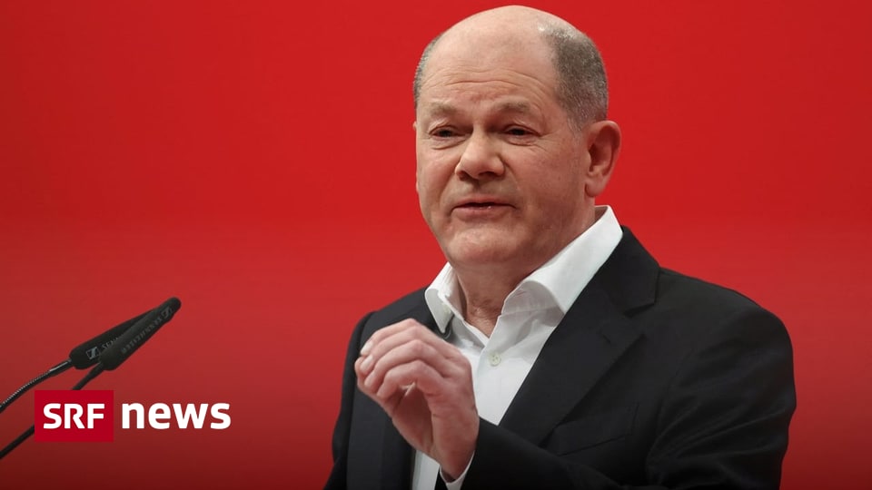 Parteitag Der Deutschen SPD - Scholz Beschwört Zusammenhalt ...