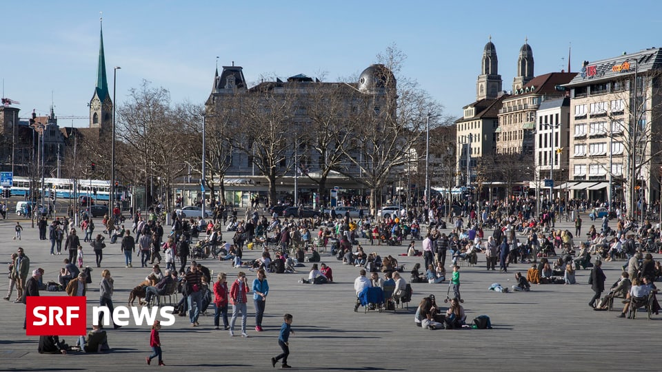 Zürcher Bevölkerung wächst 2030 könnte die Stadt Zürich eine halbe