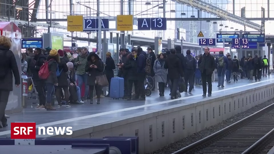 Verkehr Weiter Beeinträchtigt - Deutsche Bahn: Warnstreik Beendet ...