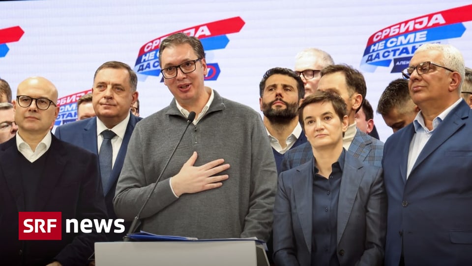 Proteste Nach Serbien-Wahlen - Die Opposition In Belgrad Hat Schlechte ...