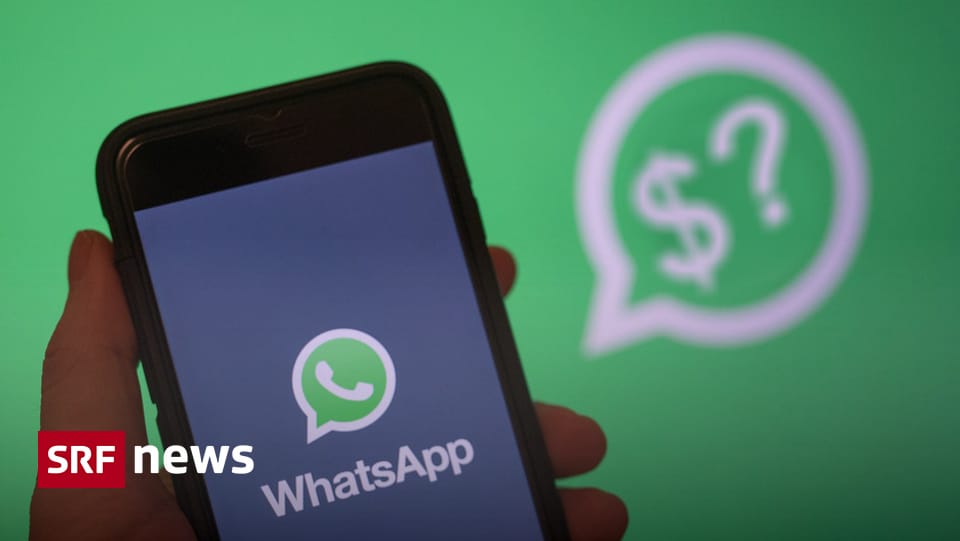 Mobile Kommunikation Warum Ist Whatsapp Eigentlich Gratis News Srf