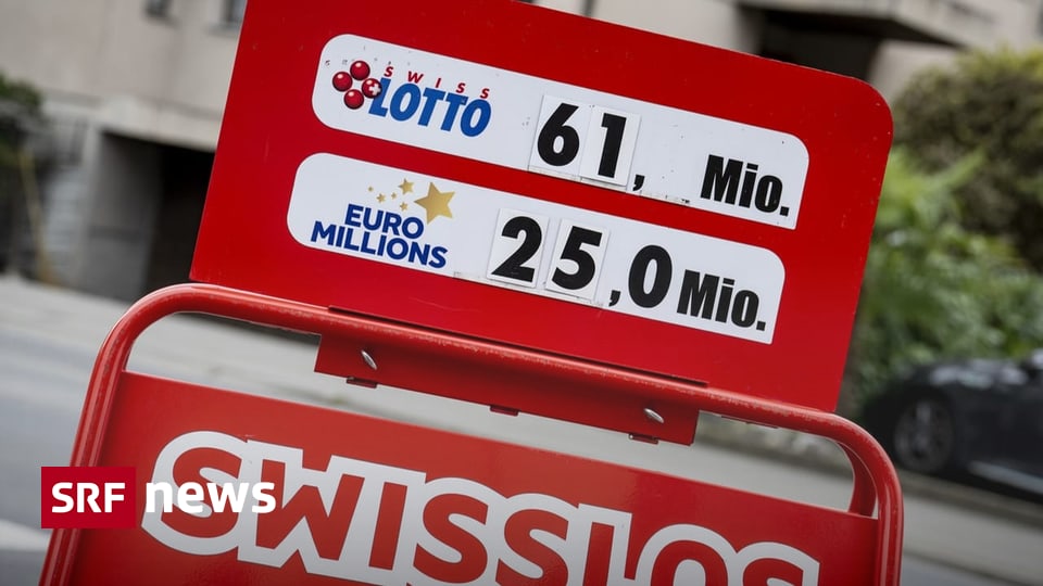 Swiss Lottery Jackpot Grows to 65 Million Francs – Chance of Winning 1 in 31 Million