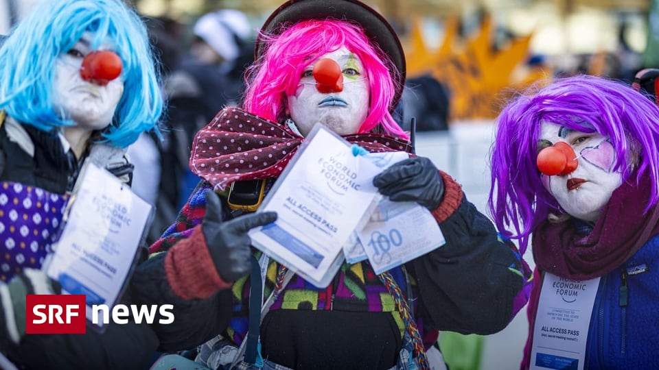 WEF 2025 350 Leute in Küblis GR zu Protestwanderung gestartet News