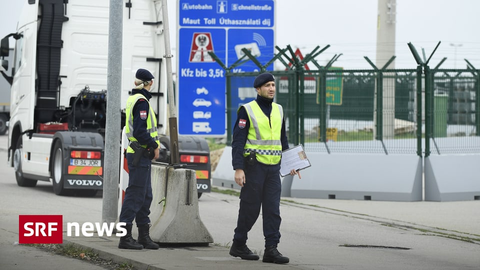 International - Grenzkontrollen Im Schengen-Raum Werden Verlängert ...