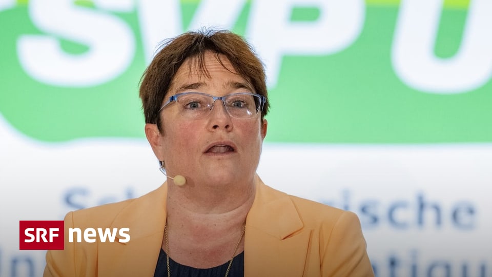 SVP Auf Oppositionskurs - Martullo-Blocher Nimmt Das Heft In Die Hand ...