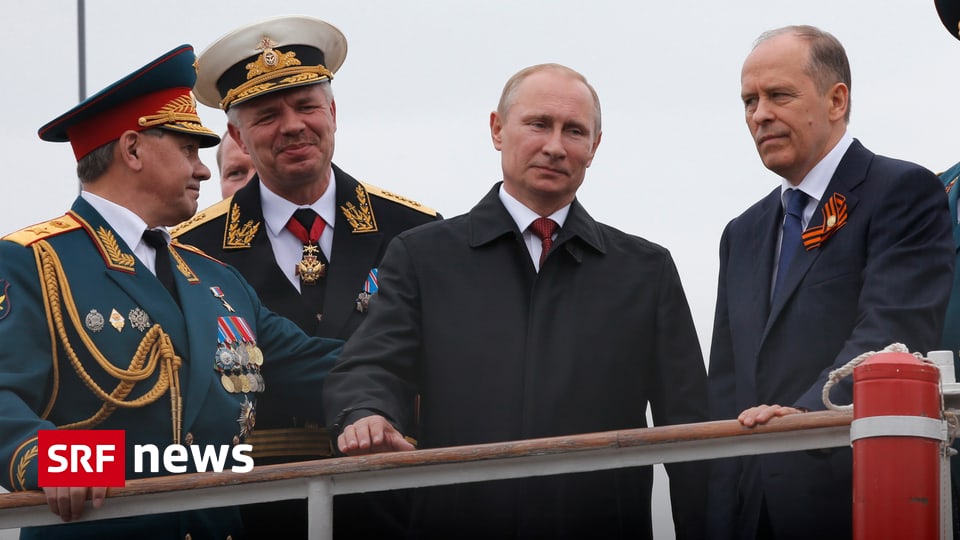 International Putin Provoziert Mit Besuch Auf Der Krim News Srf