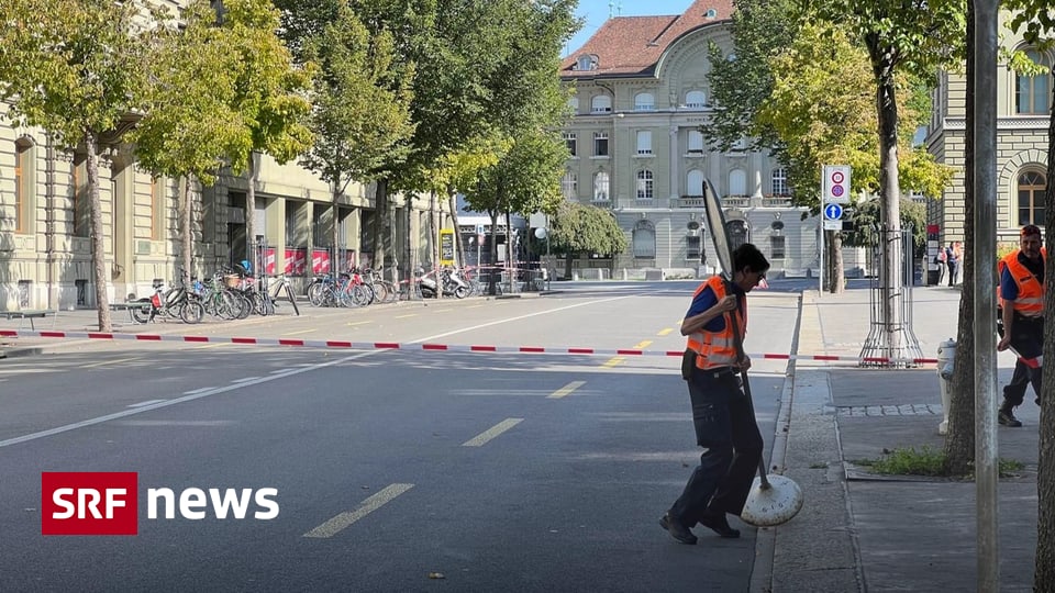 Vor Dem Bundeshaus - Verdächtiger Gegenstand Ungefährlich: Sperre ...