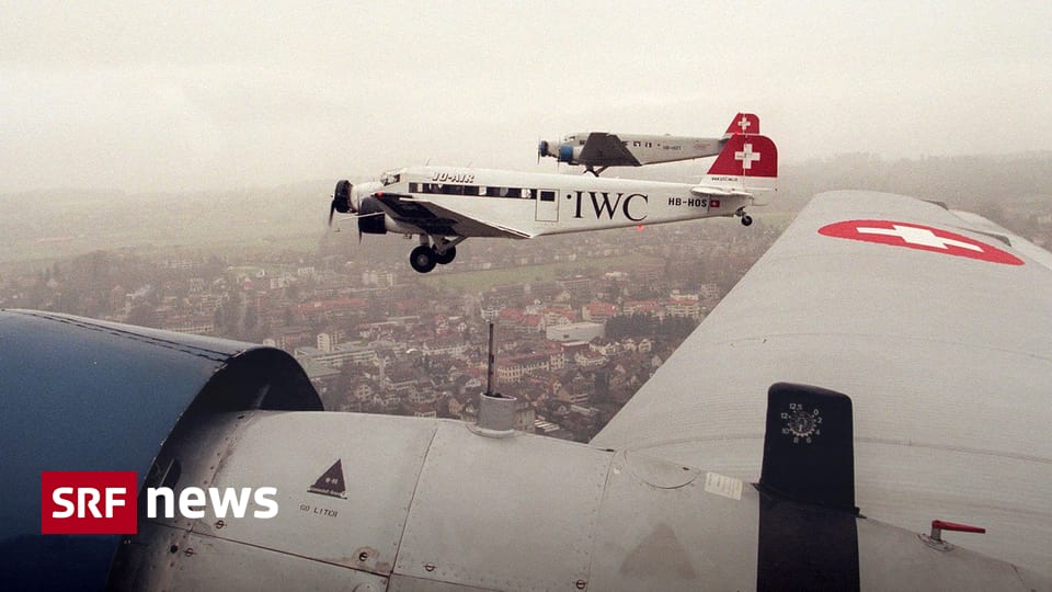 Nach dem Flugzeugabsturz Heute hebt die «Tante Ju» wieder ab unter