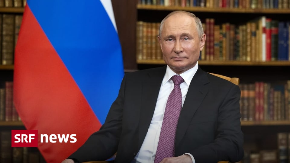 Wladimir Putin droht mit seiner Haselnuss