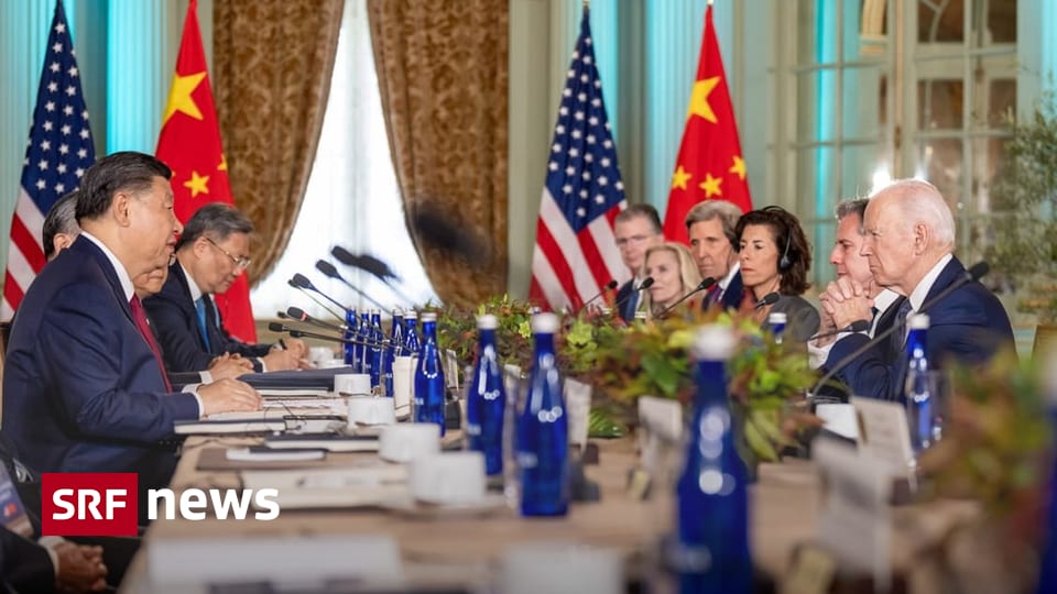 Treffen Von Xi Und Biden - Biden Und Xi Sprechen Wieder Miteinander ...