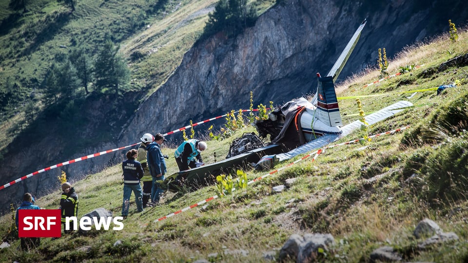 Ort mit flugplatz im kanton wallis