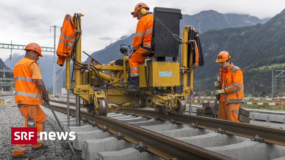 Wegen Baustellen - SBB-Passagiere Brauchen Am Wochenende Oft Mehr ...