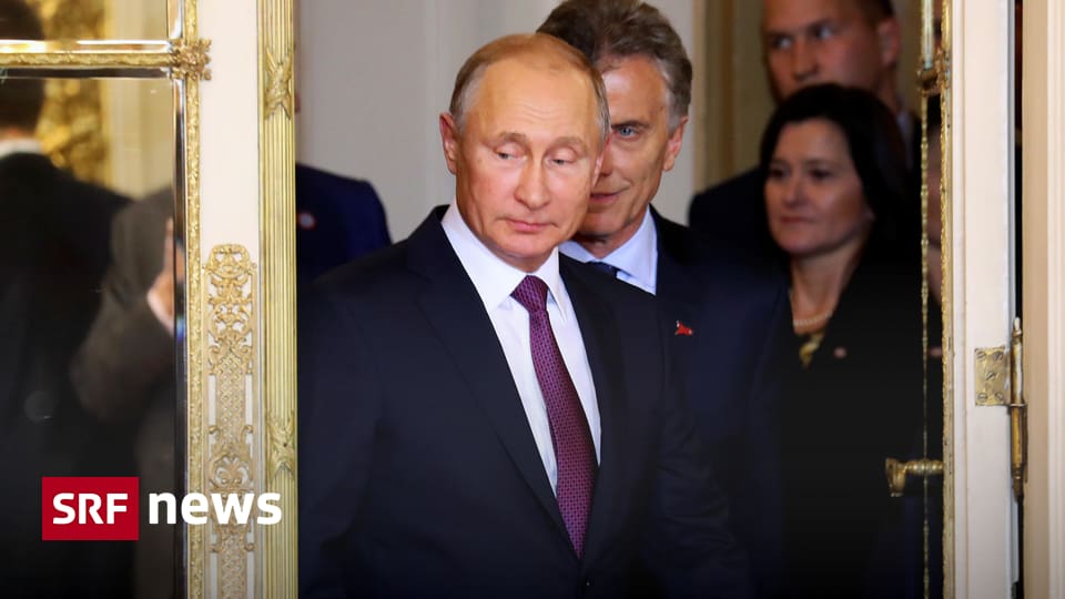 Konflikt Mit Der Ukraine - Putin Schliesst Frieden Derzeit Aus - News - SRF