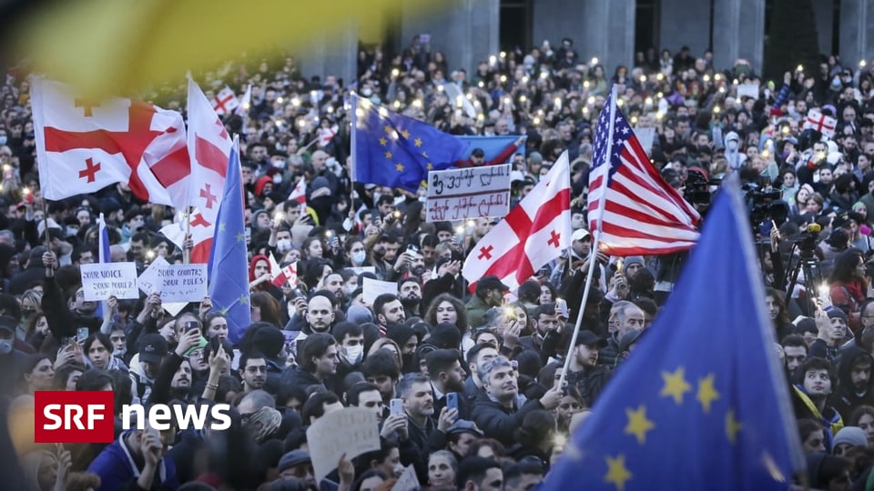 Nach Protesten - Georgien Macht Rückzieher Bei «Agenten»-Gesetz - News ...