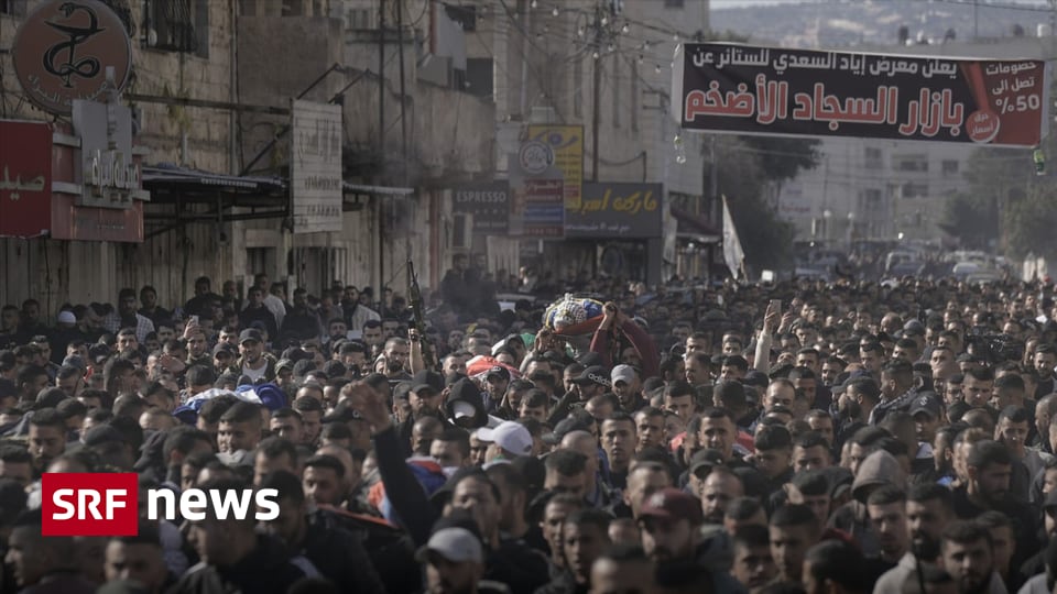 Gewalt Im Westjordanland - Zehn Palästinenser Bei Israelischem Einsatz ...