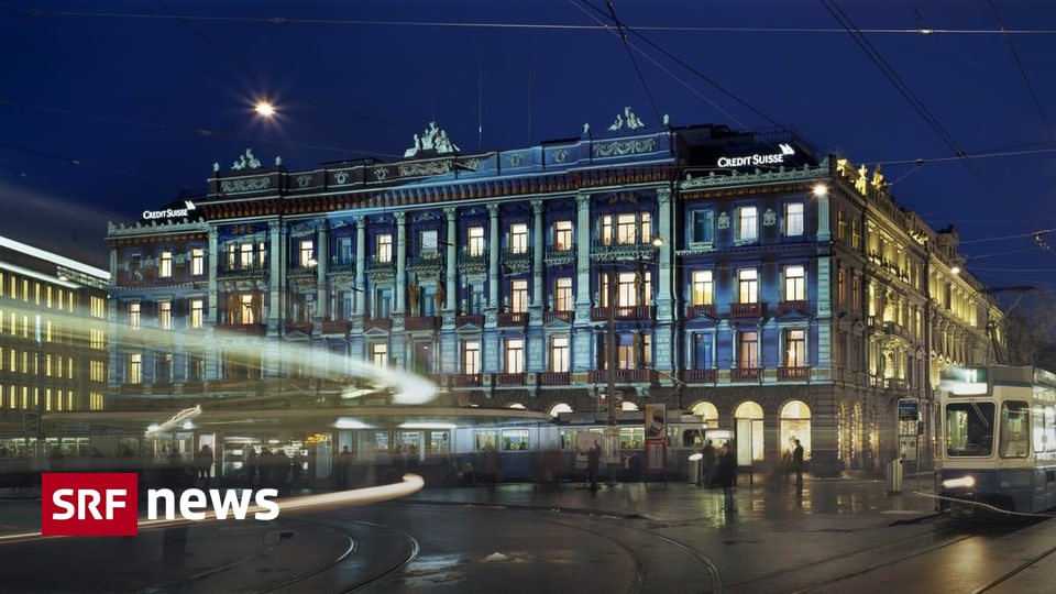 Nach Ubs Auch Cs Wer Von Den Negativzinsen Der Banken Betroffen Ist News Srf