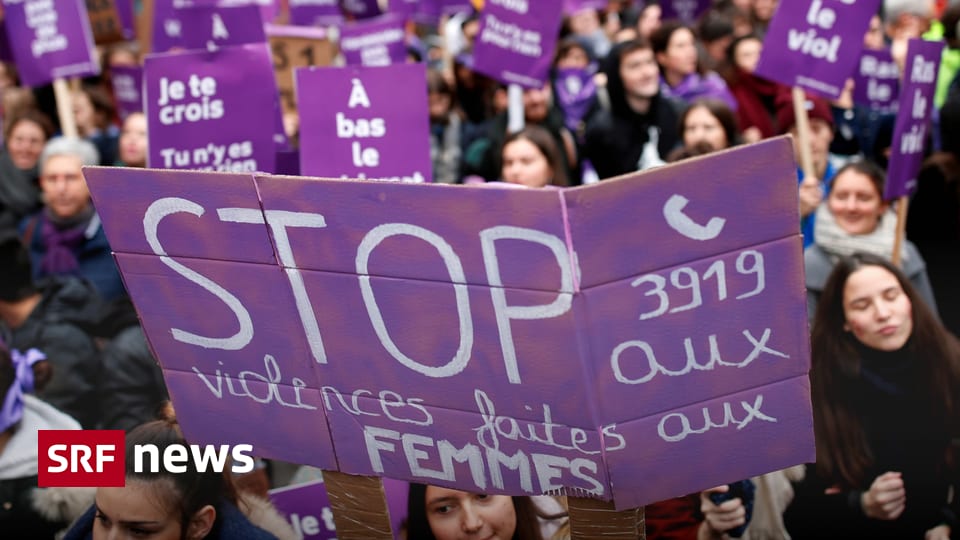 Gegen Gewalt An Frauen - Zehntausende Gehen In Frankreich Und Italien ...