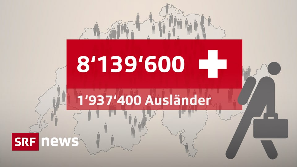 Infografik Die Bevölkerung in der Schweiz News SRF