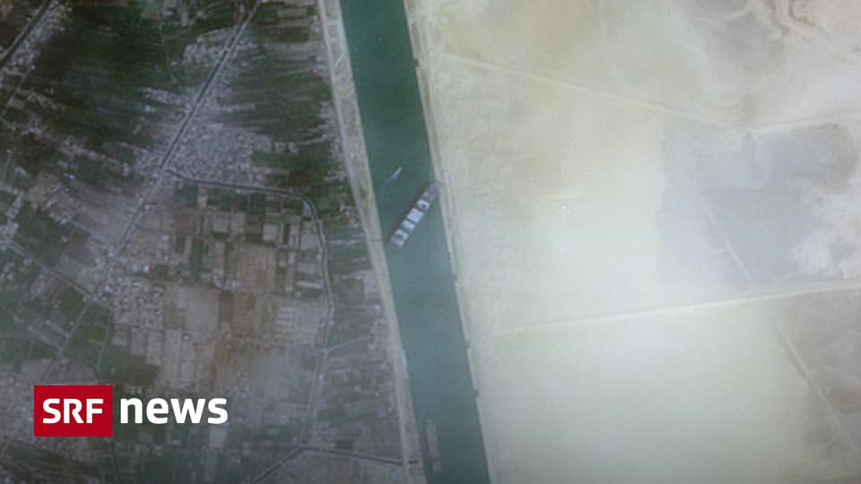 Schiffshavarie - Suezkanal: Bergungsarbeiten an Ever Given ...