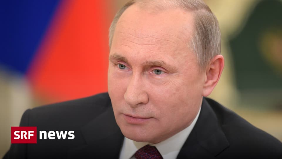 Nach Der Wahl In Den USA - Putin Auf Erfolgskurs - News - SRF