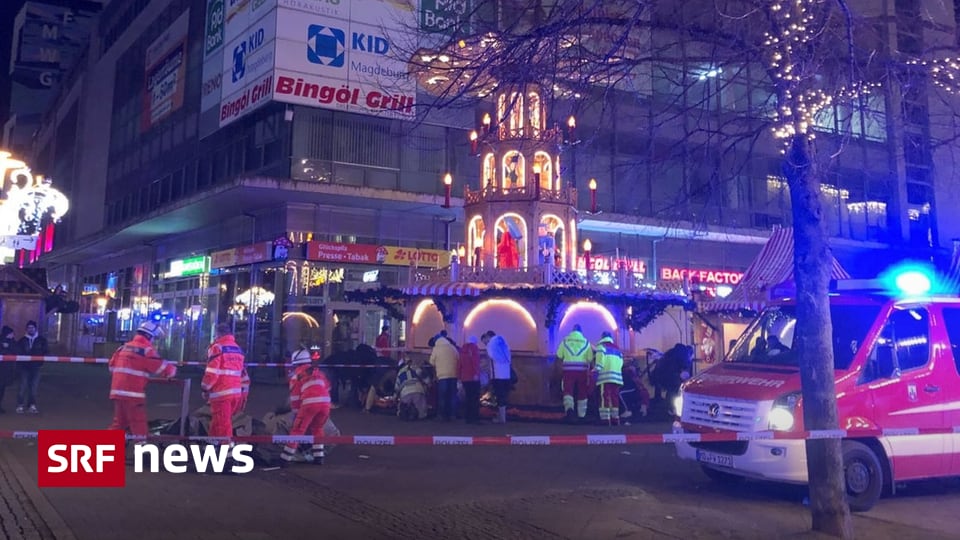 Deutschland: Mann fährt in Menschenmenge an Weihnachtsmarkt in Madgeburg