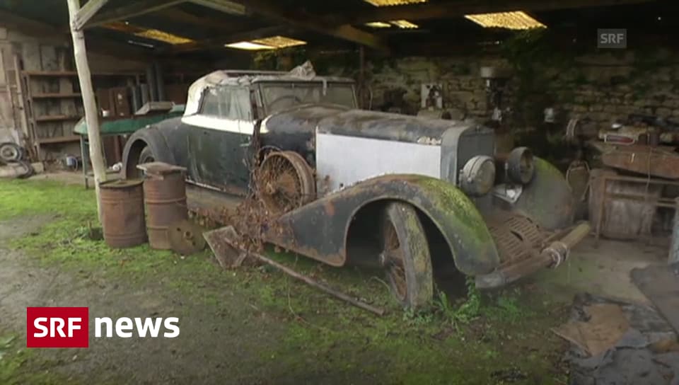 Panorama - Extrem seltene Oldtimer in Frankreich entdeckt - News - SRF