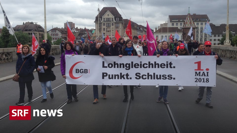 Tag der Arbeit - Basler 1.Mai-Demo im Zeichen von ...