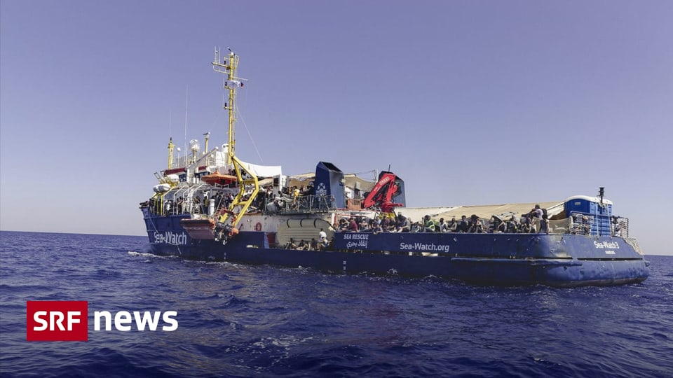 Seenotrettung Im Mittelmeer - Sea-Watch: «Viele Besatzungsmitglieder ...