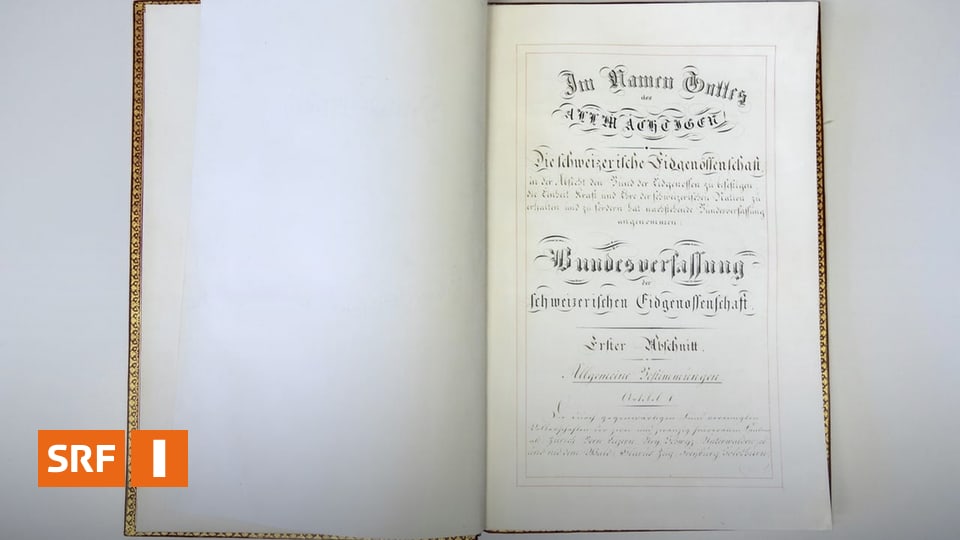 175 Jahre Bundesverfassung - Gott In Der Bundesverfassung: Ist Das Noch ...