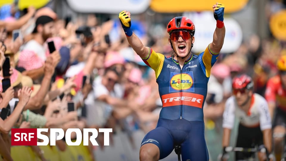 Tour De France, 8. Etappe - Pedersen Besiegt Philipsen Im Sprint ...