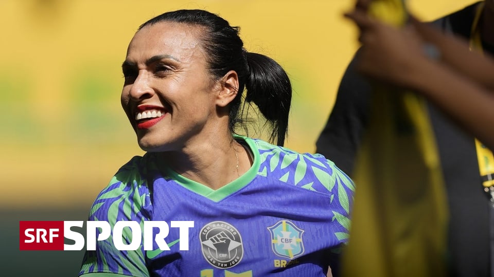 Brasilien Vor Der Frauen Wm Krönung Zum Abschluss Königin Marta Will Den Messi Machen