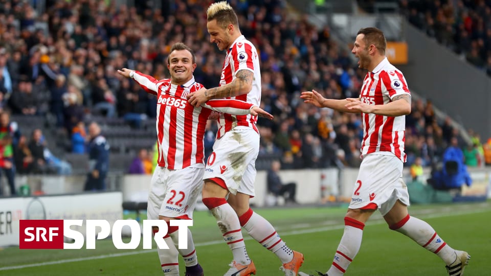 Internationale Ligen - Dank Shaqiri-Zaubertoren: Stoke Klettert Aus Dem ...