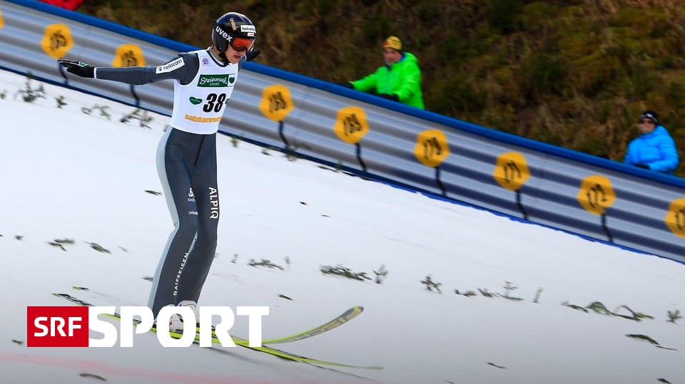 Skispringen Deschwanden 12. in der Quali Sport SRF