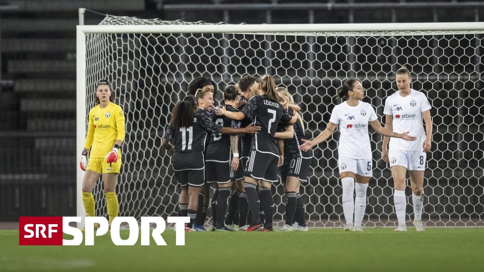 Quali Women s Champions League Königsklasse rückt für FCZ Frauen in weite Ferne