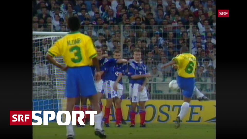 «Blick zurück»: 3. Juni 1997 - Ein Freistoss, wie ihn die Welt noch nie gesehen hatte - Sport - SRF