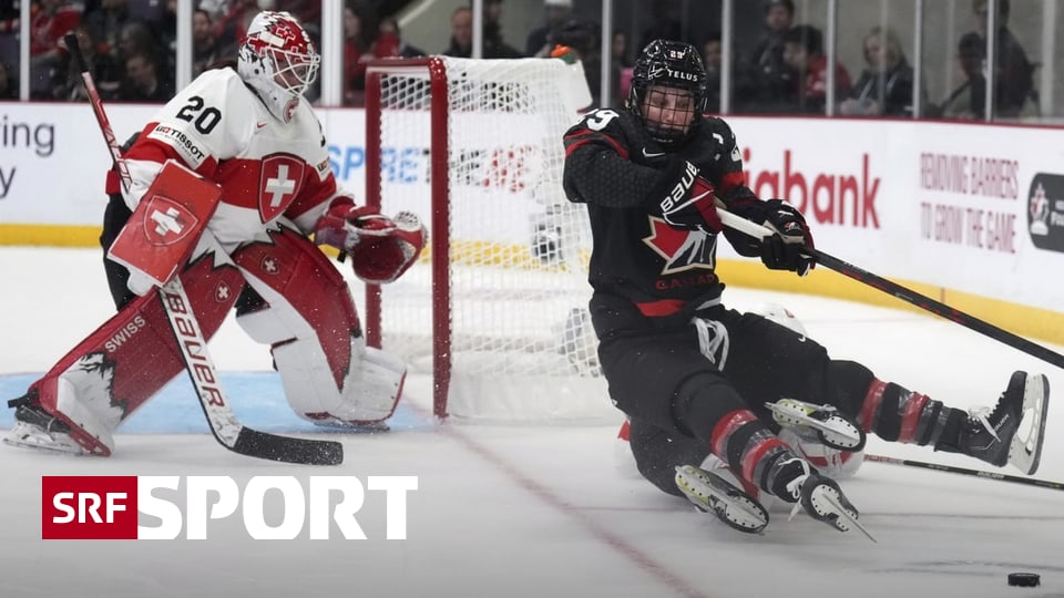 Eishockey Wm Der Frauen Schweiz Schlägt Sich Gegen Kanada Tapfer