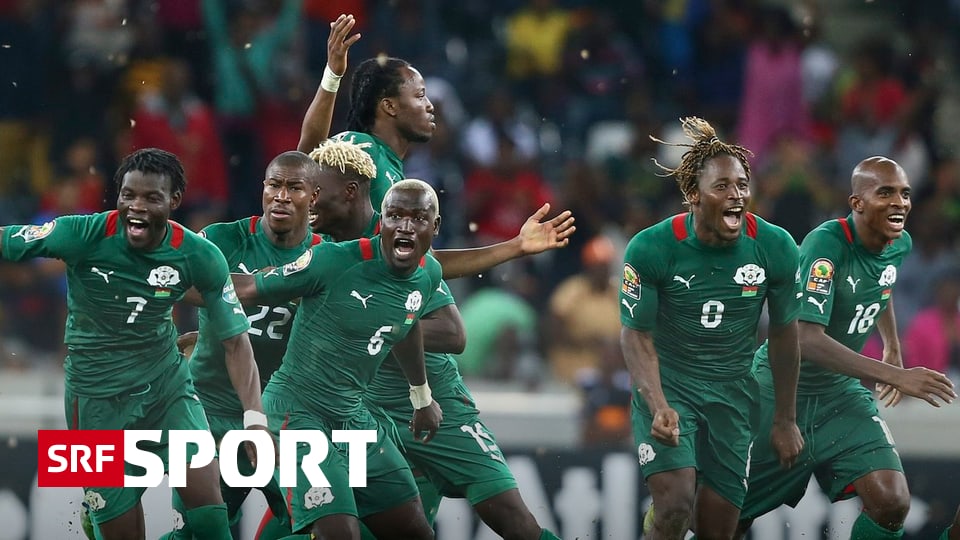 Fussball allgemein Nigeria und Burkina Faso im Final des Afrika Cups