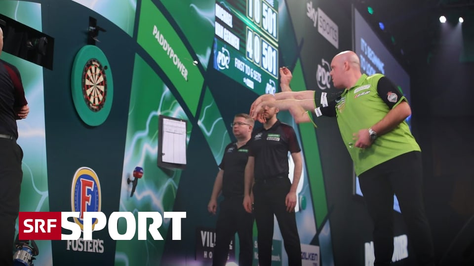 Darts-WM Finale: Van Gerwen und Teenager-Sensation Littler kämpfen um den Titel