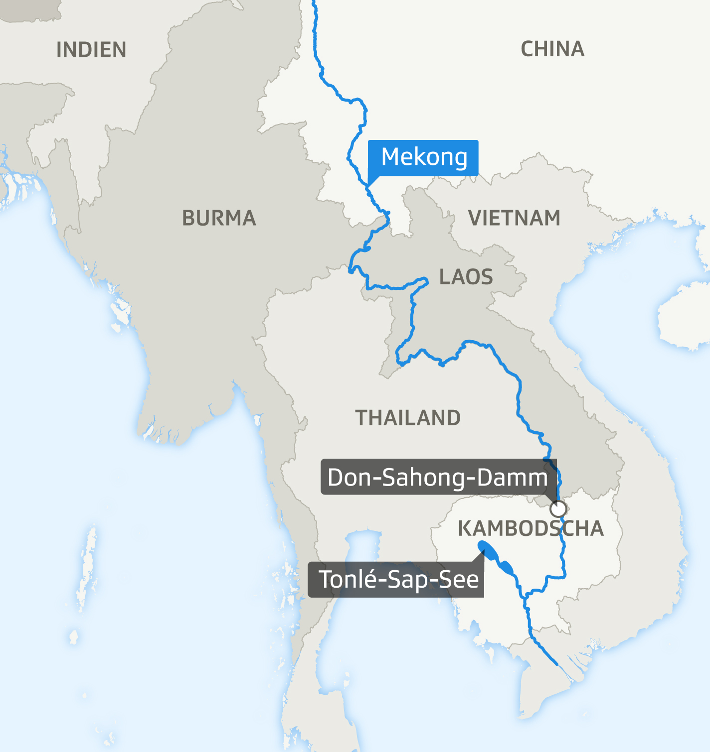 160 geplante Staudämme - Den Mekong-Fischern droht eine Katastrophe