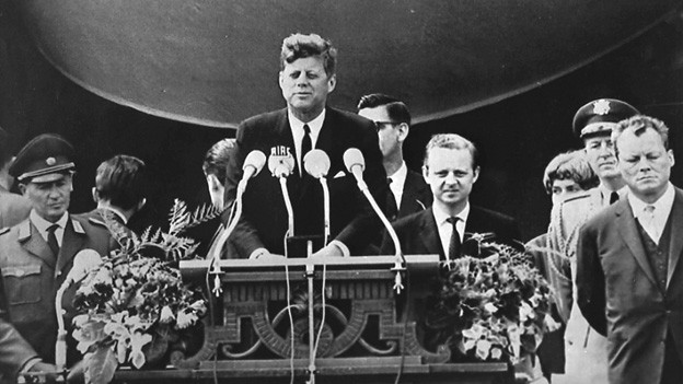 «Ich Bin Ein Berliner» - John F. Kennedy 1963 In West-Berlin - Sinerzyt ...